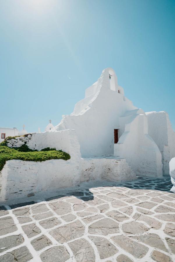 Cubic Mykonos Seafront Design Suites オルノス エクステリア 写真