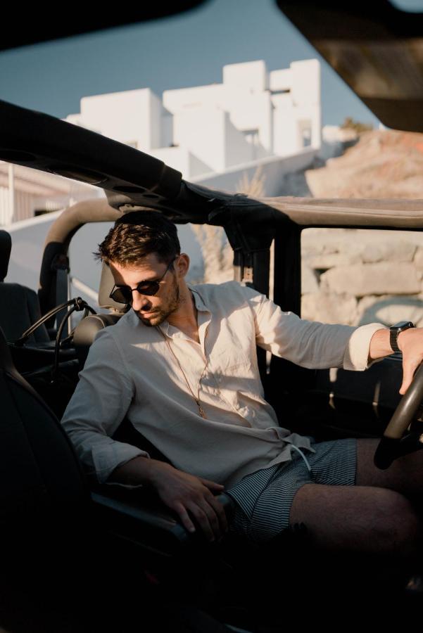 Cubic Mykonos Seafront Design Suites オルノス エクステリア 写真