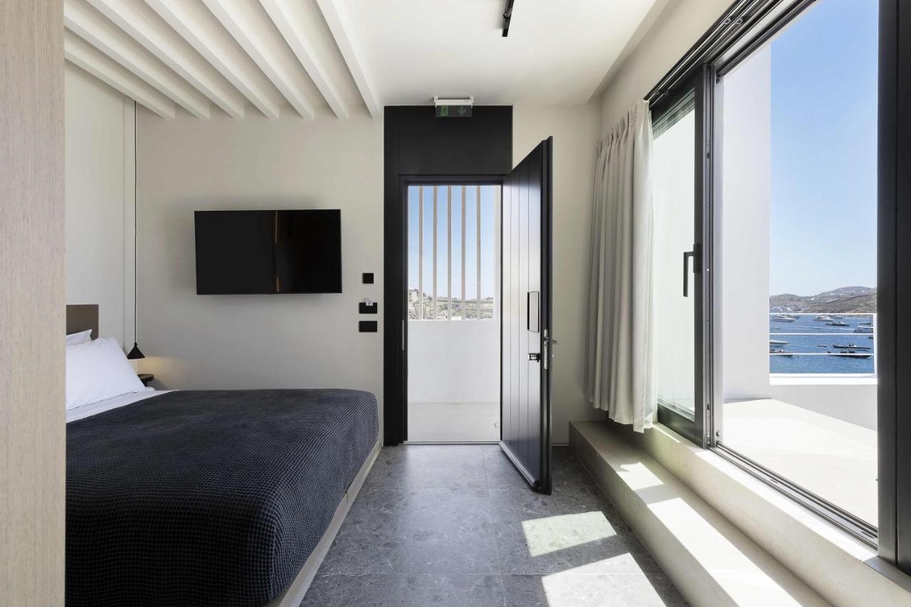Cubic Mykonos Seafront Design Suites オルノス エクステリア 写真