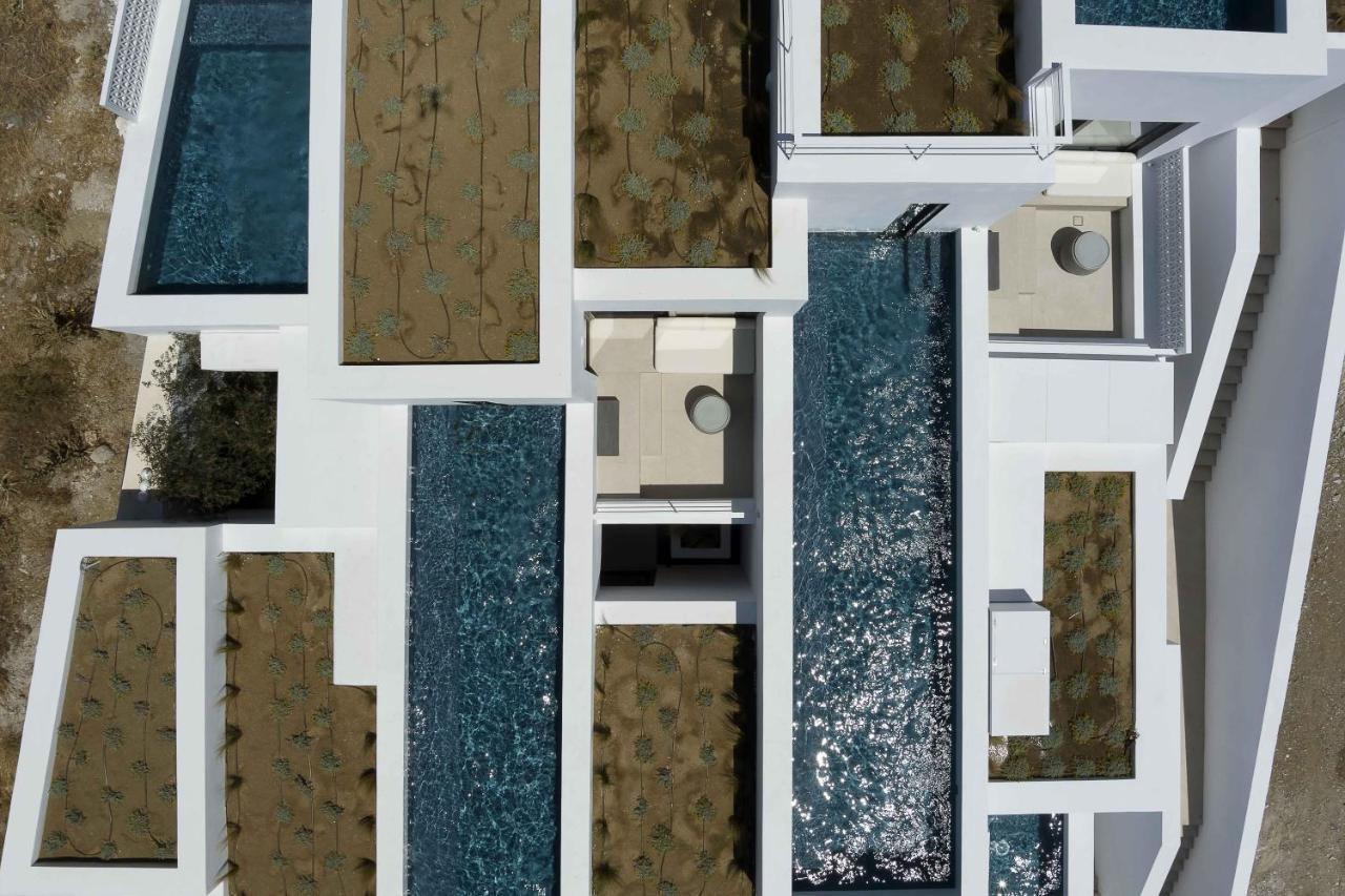 Cubic Mykonos Seafront Design Suites オルノス エクステリア 写真