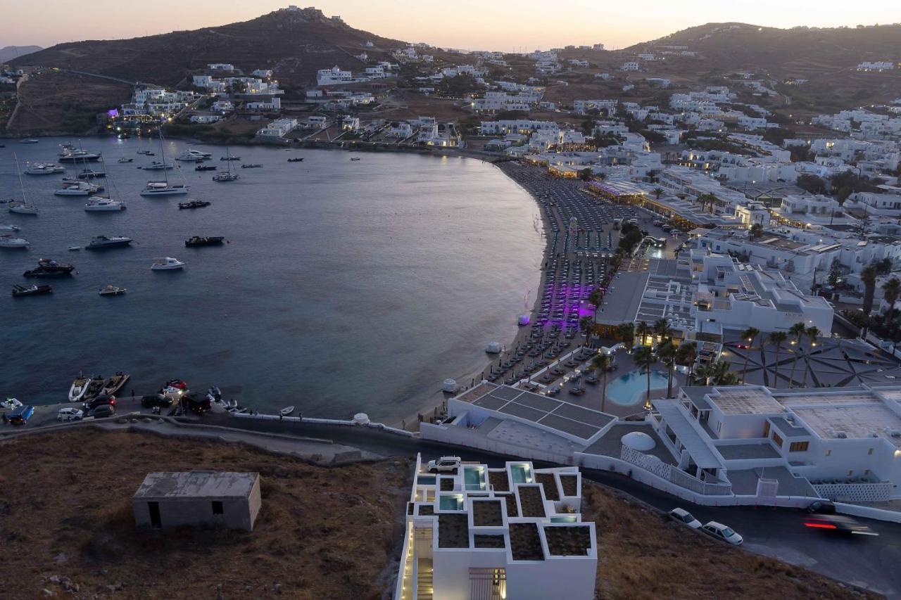 Cubic Mykonos Seafront Design Suites オルノス エクステリア 写真