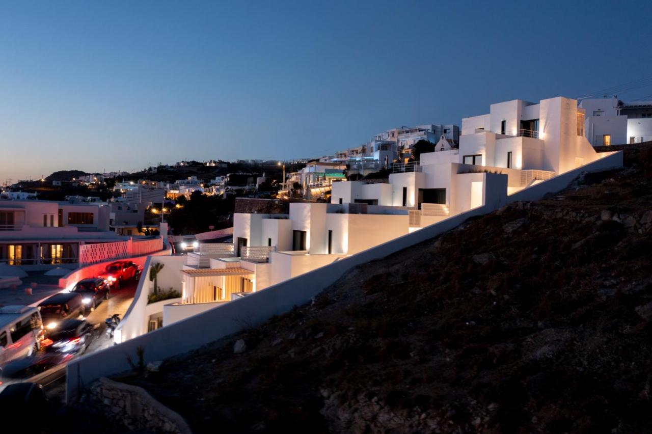 Cubic Mykonos Seafront Design Suites オルノス エクステリア 写真
