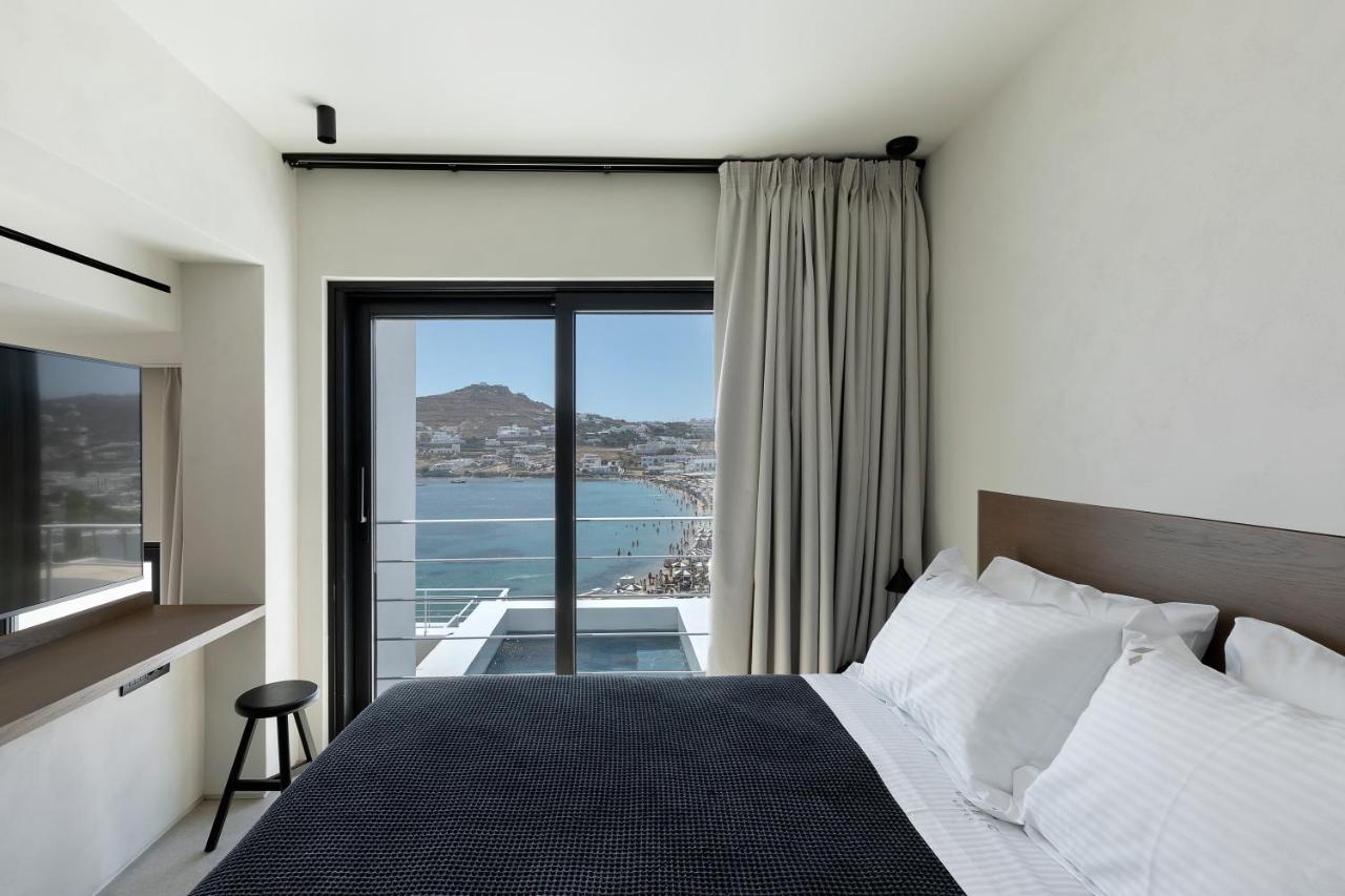 Cubic Mykonos Seafront Design Suites オルノス エクステリア 写真