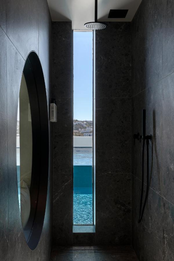 Cubic Mykonos Seafront Design Suites オルノス エクステリア 写真