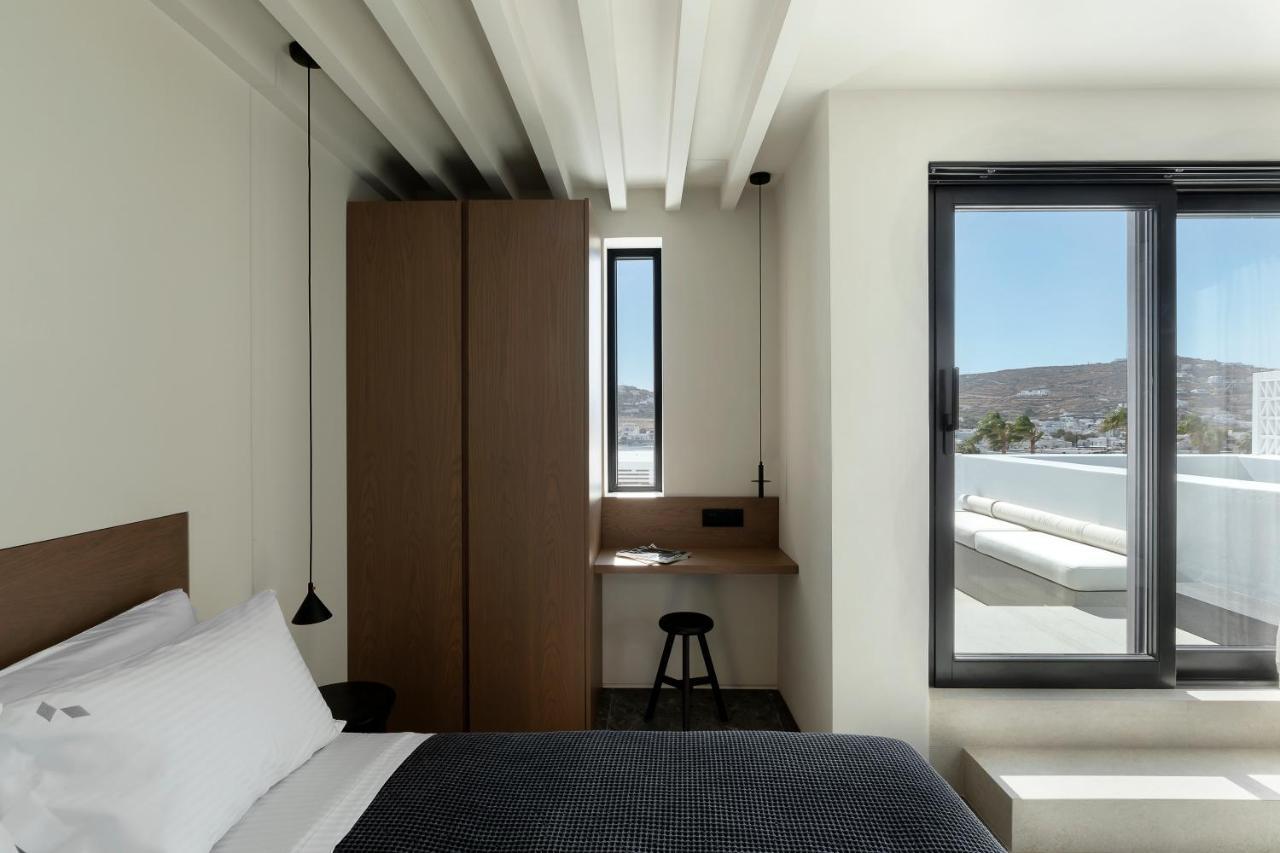 Cubic Mykonos Seafront Design Suites オルノス エクステリア 写真